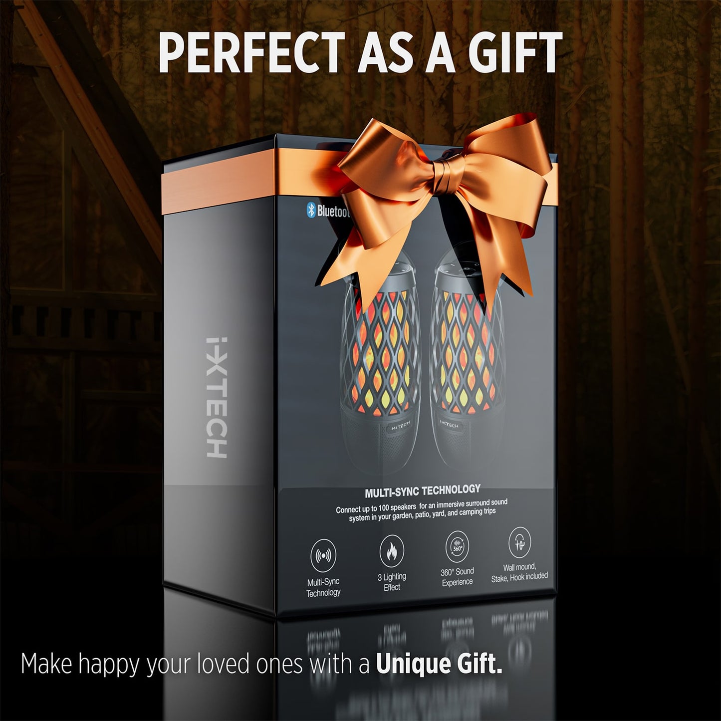 Altavoces Bluetooth al aire libre (2 Pack)