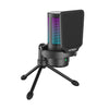 IX-MIC03 USB RGB Condenser Microphone for Streaming, Gaming, Podcasting With Tripod Stand