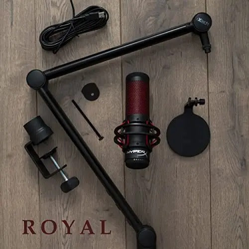 OpenBox Adjustable 360° Rotatable Microphone Boom Arm - ELEGANCE Model IXTECH