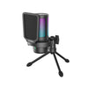 IX-MIC03 USB RGB Condenser Microphone for Streaming, Gaming, Podcasting With Tripod Stand