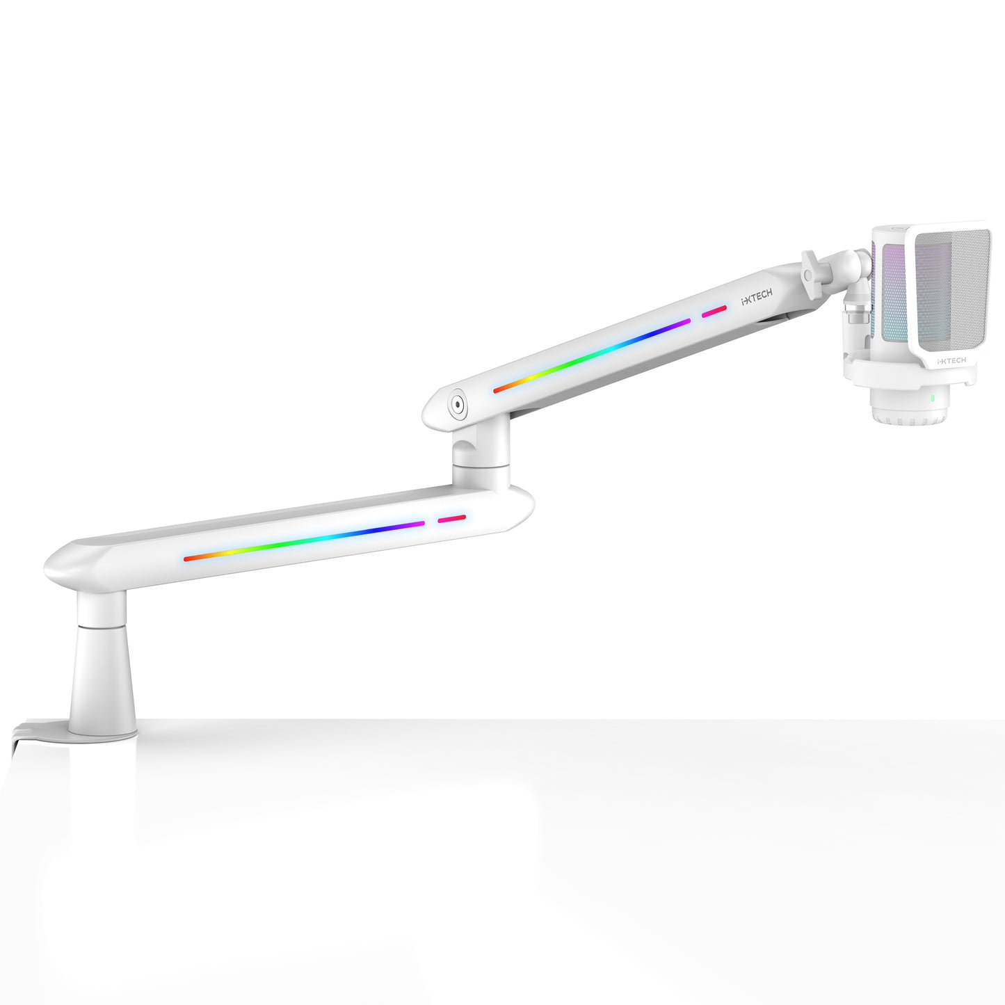 Rgb Low Profile Boom Arm | Lizard