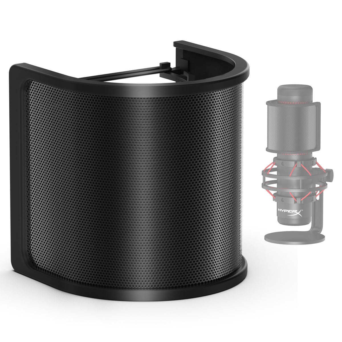 I-XTECH | Microphone Pop Filter, Mic Pop Screen with Metal Mesh and ...